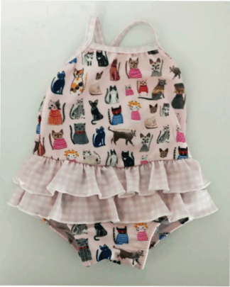Traje de baño PAÑALERO KITTEN