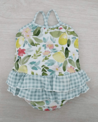 Traje de baño PAÑALERO CITRON